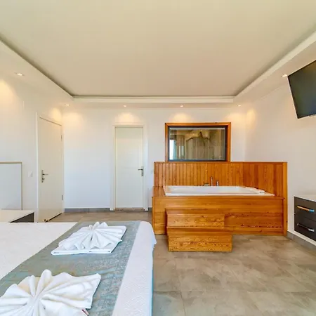 4 Bedroom Sea View In Kalkan ヴィラ *