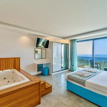 ヴィラ 4 Bedroom Sea View In Kalkan *